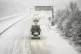 Vehicles on the A1(M) near to junction 47, in Yorkshire, Jan