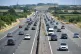 Vehicles travel along the M4 motorway near Bristol