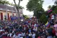 Supporters of President Nicolas Maduro gather for a governme