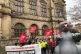 Unite members demonstrate in Sheffield