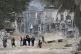 Residents of the West Bank refugee camp of Nur Shams, near T