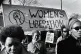 Women's Liberation group marches in protest in support of Bl
