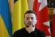 Ukrainian President Volodymyr Zelensky prepares for a plenar