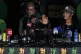 Former South African President Jacob Zuma, speaks as his dau
