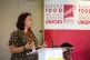 BFAWU general secretary Sarah Woolley addresses the union’