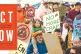 TIRED OF WAITING: Campaigners gather on Fistral Beach, Newqu