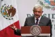 NO ILLUSIONS: Mexican President Andres Manuel Obrador delive