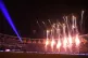 Fireworks go off after India won the ICC Men's Cricket World