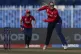 England's Sophie Ecclestone bowls a delivery during the ICC 