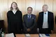LEGAL CHALLENGE: Peruvian farmer Luciano Lliuya, center, sta