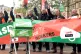 Asda workers march through Leeds, to Asda’s headquarters t