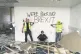 Builders in south London make their views clear 