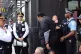 William Barber being arrested by Chicago Police on October 4