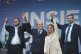The 2022 coalition of (from left) Matteo Salvini, Silvio Ber