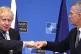 JOB SAVING MISSION? Boris Johnson with Nato secretary genera