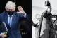 Neville Chamberlain pictured boarding a plane bound for Muni