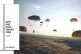 UNWELCOME VISITATION: U.S. Army Rangers parachute into Grena