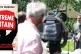 Anjem Choudary faces the media in Ilford, east London, after