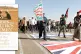 AN ENEMY IN COMMON: Newly recruited Houthi fighters attend, 