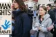 THIN END OF A WEDGE: Greta Thunberg and fellow protesters le