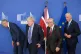 Brexit Secretary Stephen Barclay (left), Prime Minister Bori