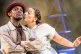 LIGHT RELIEF: John Pfumojena and Christina Modestou as Enoch