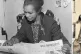 ONE OF A KIND: (L to R) Claudia Jones at her West Indian Gaz