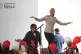TRANSFORMATION: President Claudia Sheinbaum waves as she arr