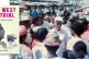 COMMON TOUCH: On the campaigning trail before the victorious