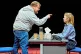 James Corden and Anna Maxwell Martin in The Constituent