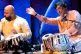 Pandit Anindo and Anubrata Chatterjee perform at the Barbica
