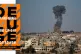 Smoke rises from an Israeli airstrike in Rafah, southern Gaz