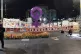 A memorial against femicide Mexico, in front of the Palacio 