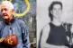 Frank Gilfeather in his branded boxing gloves and (right) Fr
