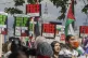 People take part in a national demonstration for Gaza from R