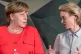 HAWK: German Defence Minister Ursula von der Leyen (right) h