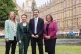 GREENS APPEAL: The four new Green MPs (L to R) Sian Berry (M