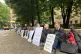 Defend Our Juries supporters hold silent protest outside Sou