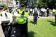 Police carry off a Youth Demand protester during a demonstra