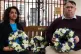 Samina Rahman, whose husband died from a heat attack after w