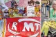 (L to R) RMT pickets at Euston station; Inga Bystram