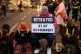 Supporters of the nine jailed Insulate Britain climate activ