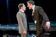 TOFFING IT OUT: Joe Gill as Keith Rae and Nikolas Salmon as 