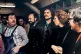 AMONG COMRADES: Roger Sutton (third from right) in Paris cat