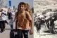 ETHNIC CLEANSING: (Left) Palestinians arrive at Rafah, the b