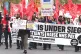 TUNE IN LABOUR! NHS workers march from St Thomas' Hospital t