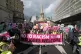 UNITY: People march towards Downing Street in London to demo