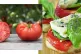 YUMMY: (L to R) Beefsteak tomato; blue cheese, basil, tomato