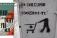 Anti-consumerist graffiti ‘Consume yourself’
