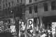 CPUSA banners on a May Day parade in New York